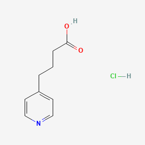 molecular formula C9H12ClNO2 B1389027 4-吡啶-4-基丁酸盐酸盐 CAS No. 71879-56-6