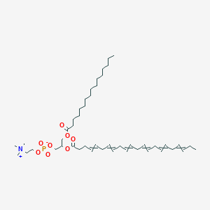 (2-Docosa-4,7,10,13,16,19-hexaenoyloxy-3-hexadecanoyloxypropyl) 2-(trimethylazaniumyl)ethyl phosphate
