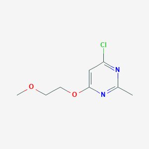 4-Chloro-6-(2-methoxyethoxy)-2-methylpyrimidine