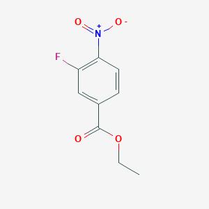 molecular formula C9H8FNO4 B1389031 3-氟-4-硝基苯甲酸乙酯 CAS No. 914347-91-4