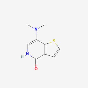 7-(dimethylamino)-5H-thieno[3,2-c]pyridin-4-one