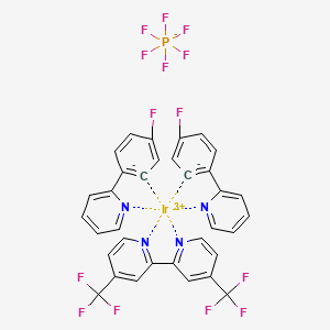 [4,4'-Bis-trifluoromethyl]bis[(4-fluorophenyl)pyridine]iridium(III) hexafluorophosphate