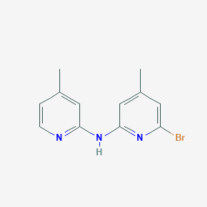 6-bromo-4-methyl-N-(4-methylpyridin-2-yl)pyridin-2-amine