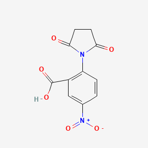 2-(2,5-Dioxopyrrolidin-1-YL)-5-nitrobenzoic acid