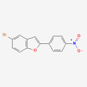 5-Bromo-2-(4-nitrophenyl)-1-benzofuran