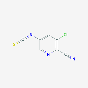 3-Chloro-5-isothiocyanatopicolinonitrile