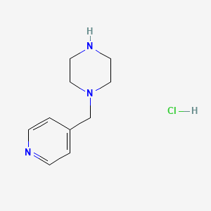 molecular formula C10H16ClN3 B1389057 1-(Pyridin-4-ylmethyl)piperazine hydrochloride CAS No. 416852-29-4