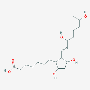 7-[2-(3,7-Dihydroxyoct-1-enyl)-3,5-dihydroxycyclopentyl]heptanoic acid