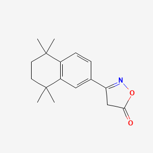 3-(5,5,8,8-tetramethyl-6,7-dihydronaphthalen-2-yl)-4H-1,2-oxazol-5-one