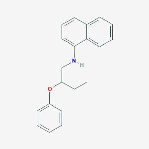 molecular formula C20H21NO B1389090 N-(2-Phenoxybutyl)-1-naphthalenamine CAS No. 1040688-24-1