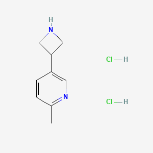 5-(Azetidin-3-yl)-2-methyl-pyridine;dihydrochloride