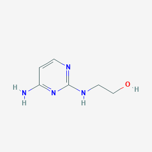 2-[(4-Aminopyrimidin-2-yl)amino]ethanol