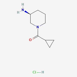 (S)-(3-Aminopiperidin-1-yl)(cyclopropyl)methanone hydrochloride