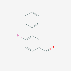 1-(6-Fluoro-[1,1'-biphenyl]-3-yl)ethanone