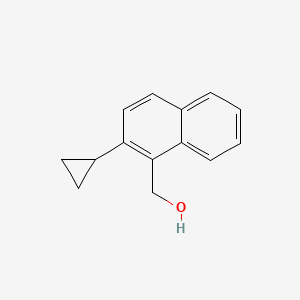 (2-Cyclopropylnaphthalen-1-yl)methanol