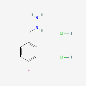 (4-Fluorobenzyl)hydrazine dihydrochloride