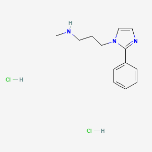 N-Methyl-3-(2-phenyl-1H-imidazol-1-YL)-propan-1-amine dihydrochloride