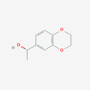 (1S)-1-(2,3-dihydro-1,4-benzodioxin-6-yl)ethan-1-ol