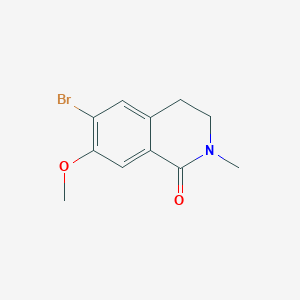 6-Bromo-7-methoxy-2-methyl-3,4-dihydroisoquinolin-1(2H)-one