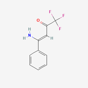 1-Buten-3-one, 1-amino-4,4,4-trifluoro-1-phenyl-