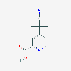 4-(2-Cyanopropan-2-yl)picolinic acid