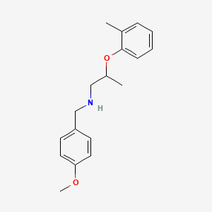 N-(4-Methoxybenzyl)-2-(2-methylphenoxy)-1-propanamine