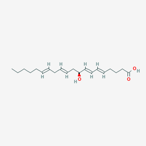 molecular formula C20H32O3 B13892283 (5E,7E,9S,11E,14E)-9-hydroxyicosa-5,7,11,14-tetraenoic acid 