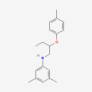3,5-Dimethyl-N-[2-(4-methylphenoxy)butyl]aniline