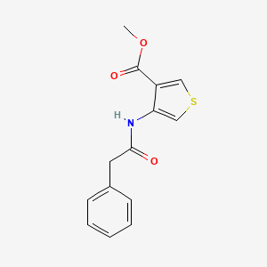 Methyl 4-[(2-phenylacetyl)amino]thiophene-3-carboxylate