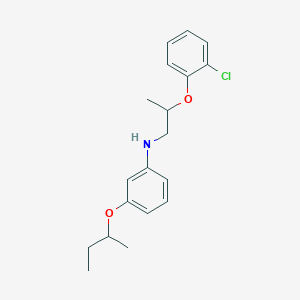 N-[3-(Sec-butoxy)phenyl]-N-[2-(2-chlorophenoxy)-propyl]amine
