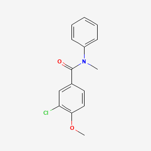 3-chloro-4-methoxy-N-methyl-N-phenylbenzamide