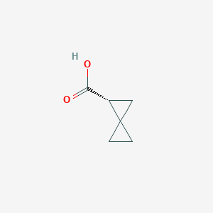 molecular formula C6H8O2 B13892583 (R)-Spiro[2.2]pentane-1-carboxylic acid CAS No. 249563-53-9