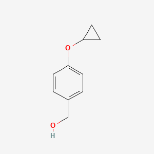 molecular formula C10H12O2 B13892584 (4-Cyclopropoxyphenyl)methanol 