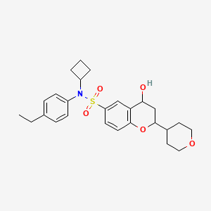 molecular formula C26H33NO5S B13892616 RORgammat inverse agonist 23 