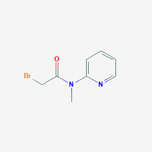 2-bromo-N-methyl-N-pyridin-2-ylacetamide