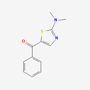 [2-(Dimethylamino)-1,3-thiazol-5-yl]-phenylmethanone