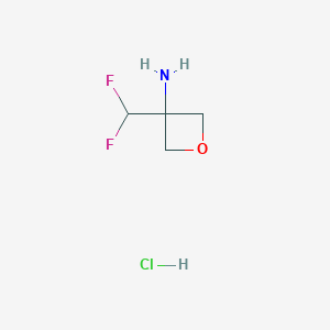 3-(Difluoromethyl)oxetan-3-amine hydrochloride