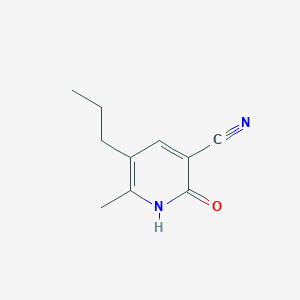 6-methyl-2-oxo-5-propyl-1H-pyridine-3-carbonitrile