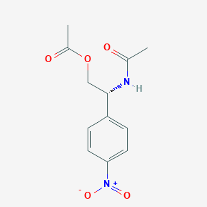 (R)-N-Acetyl-4-nitro-2-phenylglycinol-O-acetate
