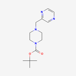 tert-Butyl 4-(pyrazin-2-ylmethyl)piperazine-1-carboxylate