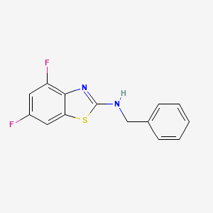 N-benzyl-4,6-difluoro-1,3-benzothiazol-2-amine