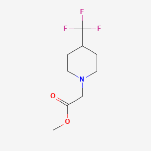 Methyl 2-(4-(trifluoromethyl)piperidin-1-yl)acetate