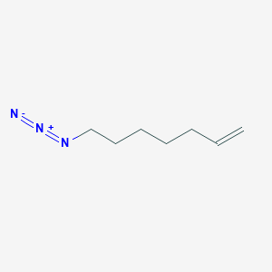 molecular formula C7H13N3 B13893012 7-Azidohept-1-ene 