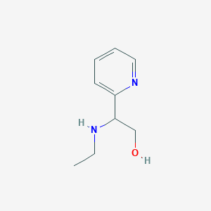 2-(Ethylamino)-2-(pyridin-2-yl)ethanol
