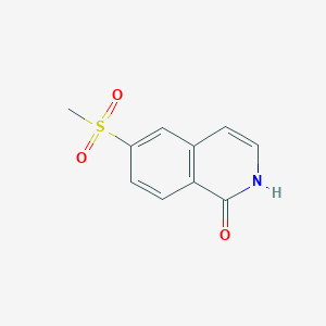 6-(methylsulfonyl)isoquinolin-1(2H)-one