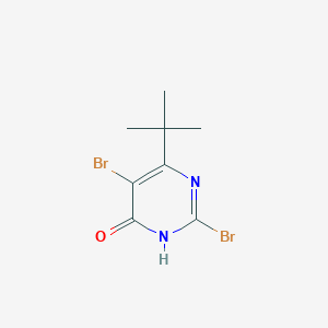 2,5-dibromo-4-tert-butyl-1H-pyrimidin-6-one