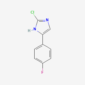 2-chloro-5-(4-fluorophenyl)-1H-imidazole