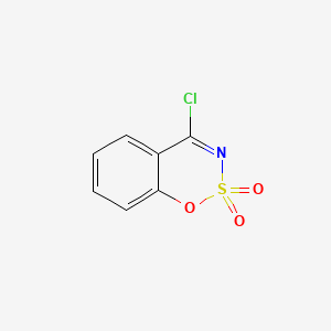 4-Chloro-1,2lambda6,3-benzoxathiazine-2,2-dione