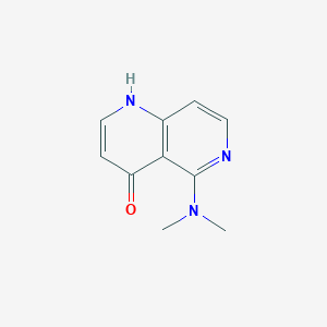 5-(dimethylamino)-1H-1,6-naphthyridin-4-one