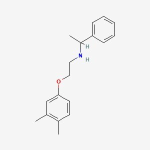 N-[2-(3,4-Dimethylphenoxy)ethyl]-1-phenyl-1-ethanamine